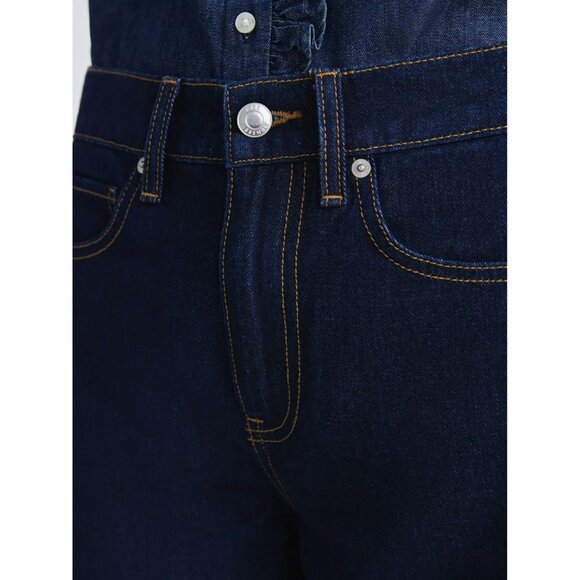 Free Assembly Women's and Women's Plus Barrel Ankle Jeans, 27" Inseam, Size 6 - Picture 4 of 5